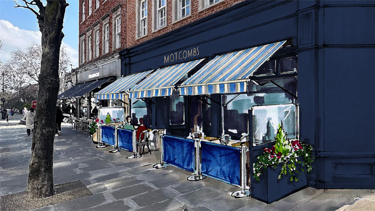 Belgravia restaurant Motcombs to branch out with sister site in St John’s Wood