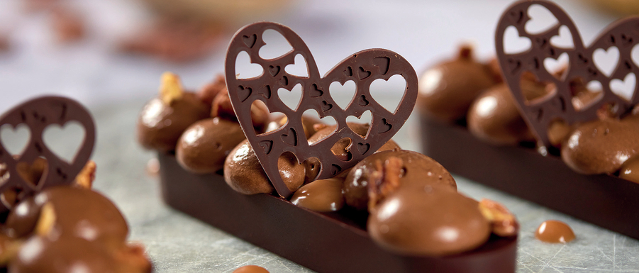 Fall in love with Valentine's chocolates and pâtisserie