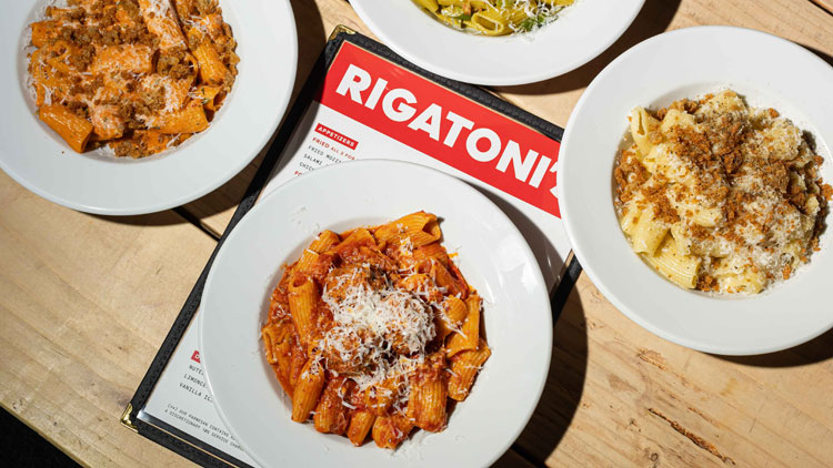 Rigatoni’s halves estate less than three months after brand overhaul