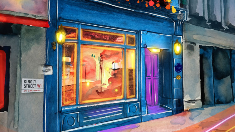 The Little Violet Door is opening in Soho