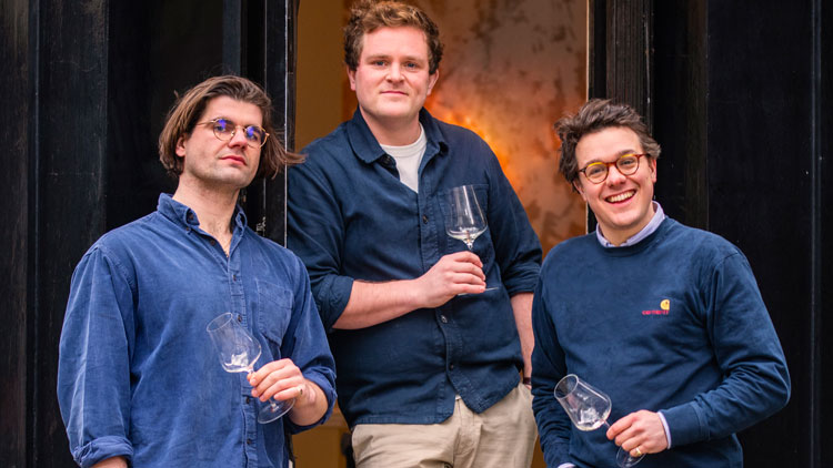 Wine importers Joe Haynes and Ben Butterworth partner with chef Tom Hurst to launch Farringdon restaurant